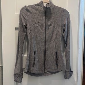 Heather gray Light Lululemon Define Jacket